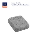 [ANTPABO10010030TUMBLE] Antline Bluestone Tumbled Cobbles SAWN 100X100X30mm